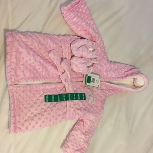 Baby girl robe